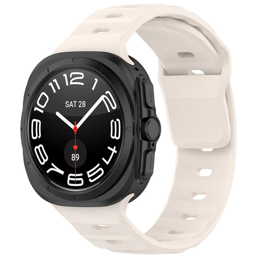 Techsuit W055 Armband für Samsung Galaxy Watch Ultra, Beige