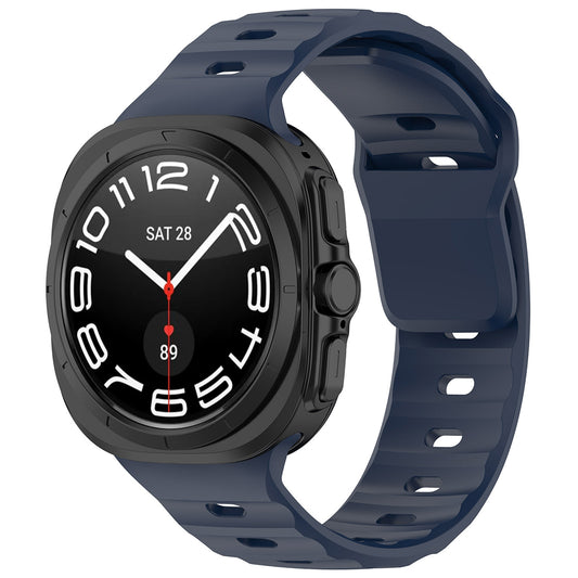Techsuit W055 Armband für Samsung Galaxy Watch Ultra, Marineblau