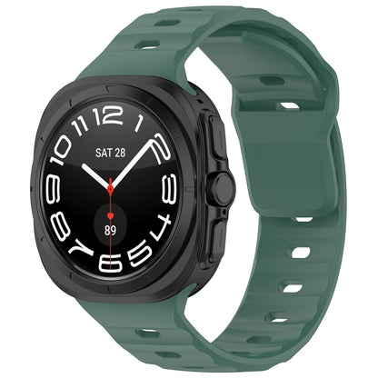 Bracelet Techsuit W055 pour Samsung Galaxy Watch Ultra, Vert Foncé