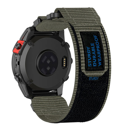Bracelet Techsuit W057 pour Garmin Watch Fenix / Forerunner Series, 22mm, Gris