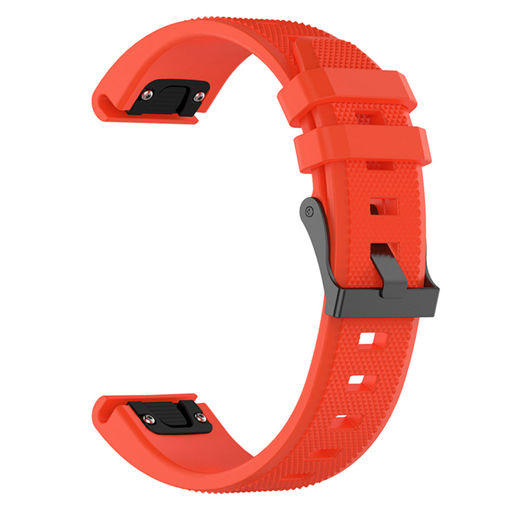 Techsuit W058 Armband für Garmin Watch Fenix Serie, 26mm, Orange