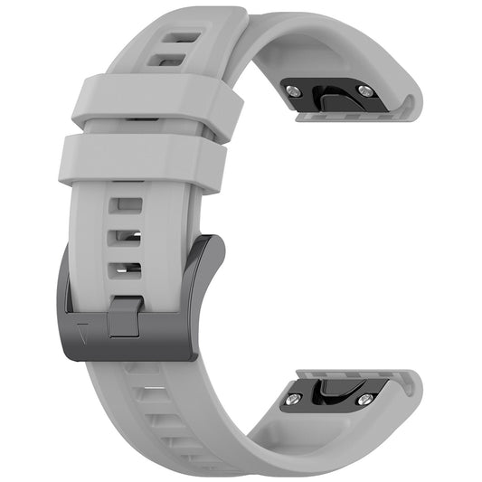 Bracelet Techsuit W060 pour Garmin Instinct / Approach / Fenix Watch Series, 20mm, Gris