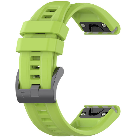 Bracelet Techsuit W060 pour Garmin Instinct / Approach / Fenix Watch Series, 20mm, Vert Clair