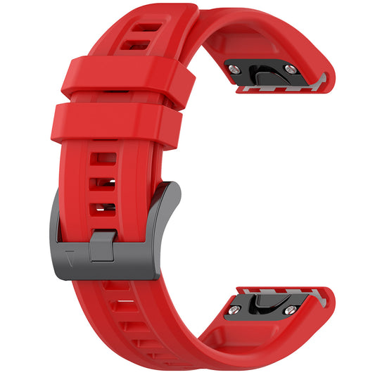 Bracelet Techsuit W060 pour Garmin Watch Fenix / Forerunner Series, Rouge