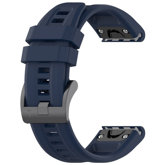 Techsuit W060 Armband für Garmin Watch Fenix Serie, 26mm, Marineblau