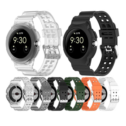 Techsuit W065 Armband für Google Pixel Watch 3 41mm / Watch 2 / Watch, Orange