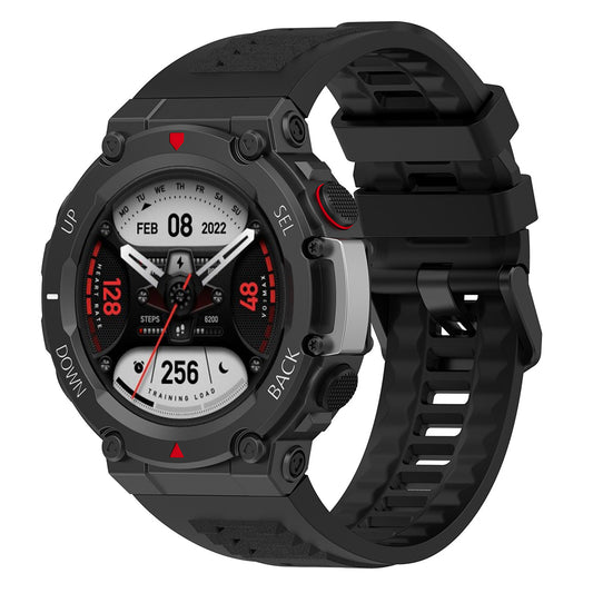Techsuit W067 Armband für Amazfit T-Rex 2, Schwarz