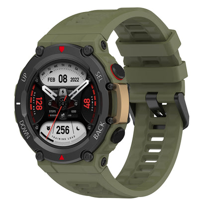 Techsuit W067 Armband für Amazfit T-Rex 2, Dunkelgrün