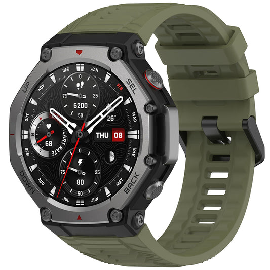 Bracelet Techsuit W067 pour Amazfit T-Rex 3, Vert