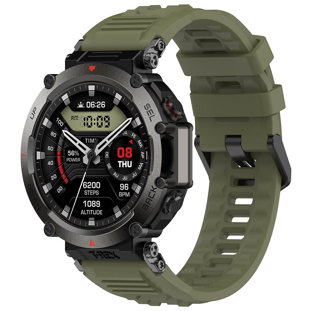 Techsuit W067 Armband für Amazfit T-Rex Ultra, Grün