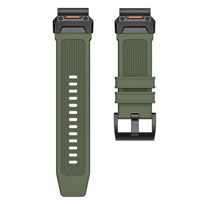 Bracelet Techsuit W068 pour Garmin Watch Fenix Series, 26mm, Noir