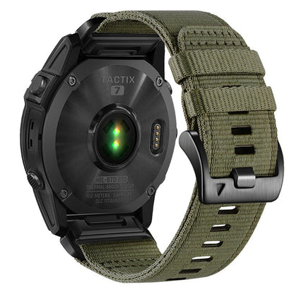 Techsuit W070 Strap for Garmin Instinct / Approach / Fenix Watch Series, 20mm, Dark Green