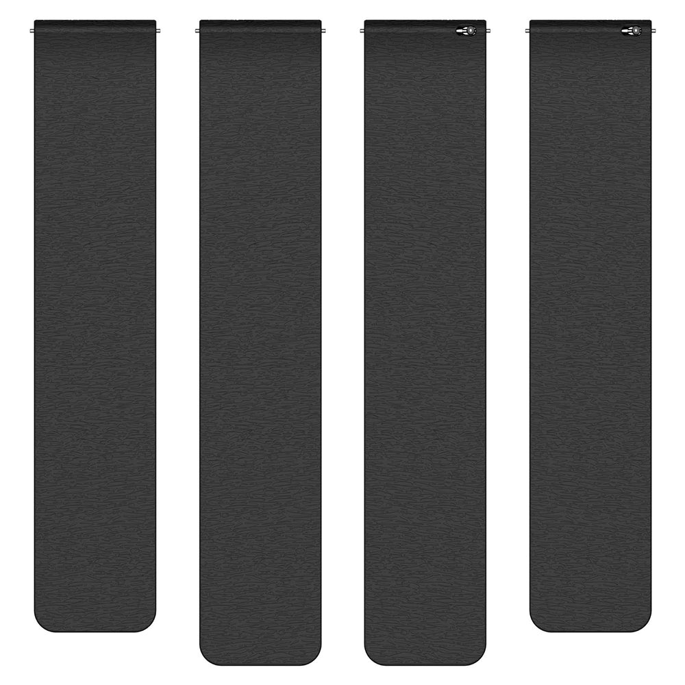 Bracelet Techsuit W074 pour Samsung Galaxy Watch / Huawei Watch Series, 22mm, Noir