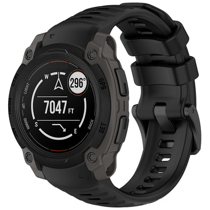 Techsuit W076 Strap for Garmin Instinct E 45mm, Black