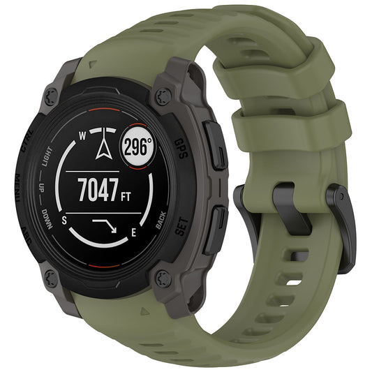 Techsuit W076 Armband für Garmin Instinct E 45mm, Grün
