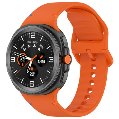 Bracelet Techsuit W079 pour Samsung Galaxy Watch 8 Classic / Watch8 44mm / Watch 8 40mm, Orange