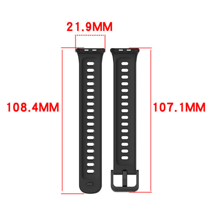 Techsuit W081 Armband für Honor Band 11 / 11 Pro, Schwarz