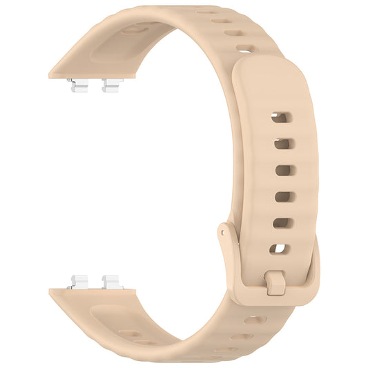 Bracelet Techsuit W082 pour Huawei Band 11 / 11 Pro, Beige