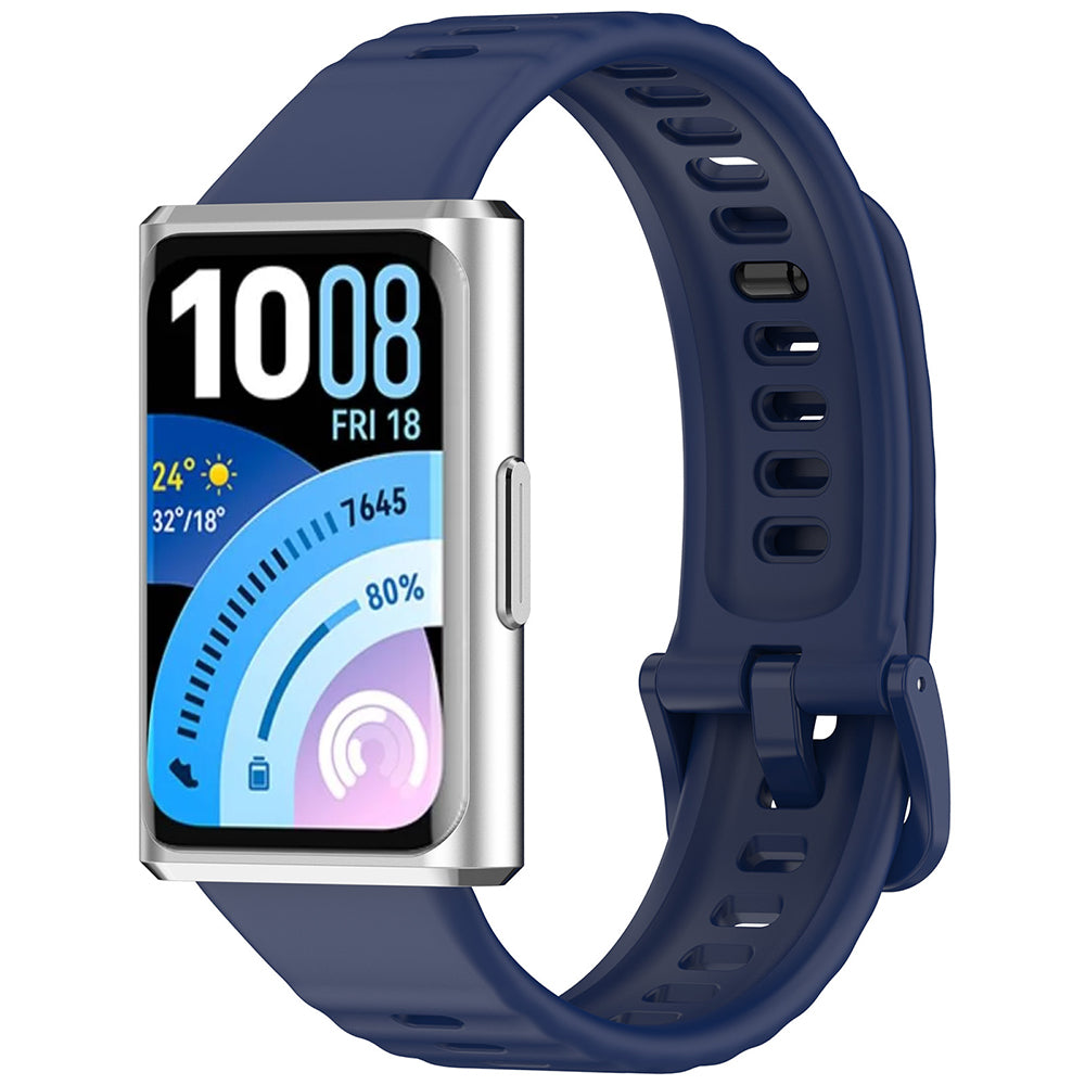 Bracelet Techsuit W082 pour Huawei Band 11 / 11 Pro, Bleu marine