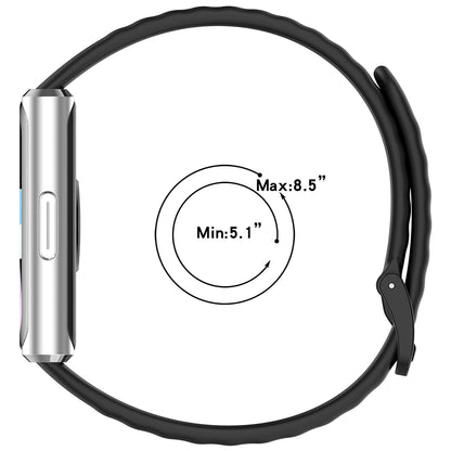 Bracelet Techsuit W082 pour Huawei Band 11 / 11 Pro, Bleu marine