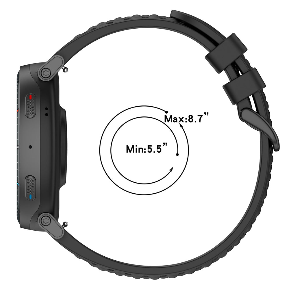 Techsuit W083 Strap for Amazfit Watch / Samsung Watch Series, 22mm, White