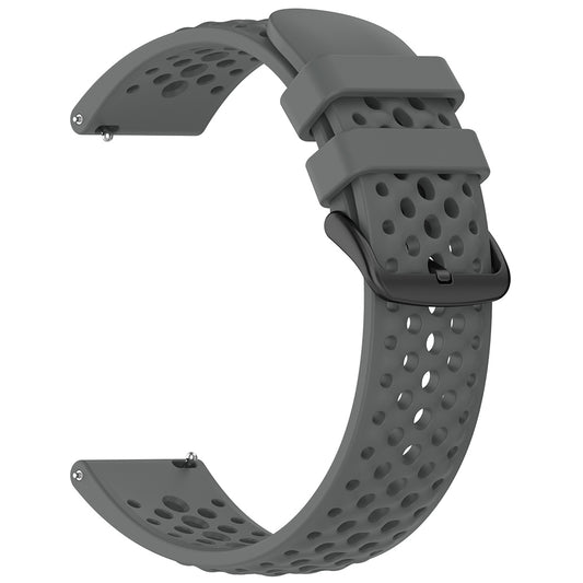 Techsuit W083 Armband für Amazfit Watch / Samsung Watch Series, 22mm, Grau