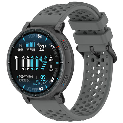 Techsuit W083 Armband für Amazfit Watch / Samsung Watch Series, 22mm, Grau