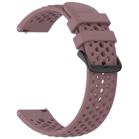 Techsuit W083 Armband für Amazfit Watch / Samsung Watch Series, 22mm, Lila