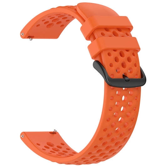 Techsuit W083 Armband für Amazfit Watch / Samsung Watch Series, 22mm, Orange