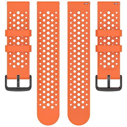 Techsuit W083 Strap for Amazfit Watch / Samsung Watch Series, 22mm, Orange