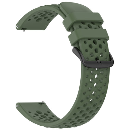 Techsuit W083 Armband für Amazfit Watch / Samsung Watch Series, 22mm, Grün