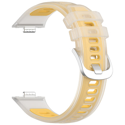Bracelet Techsuit W084 pour Huawei Watch Fit 5 Pro / Fit 5 / Fit 4 Pro / Fit 4 / Fit 3, Jaune