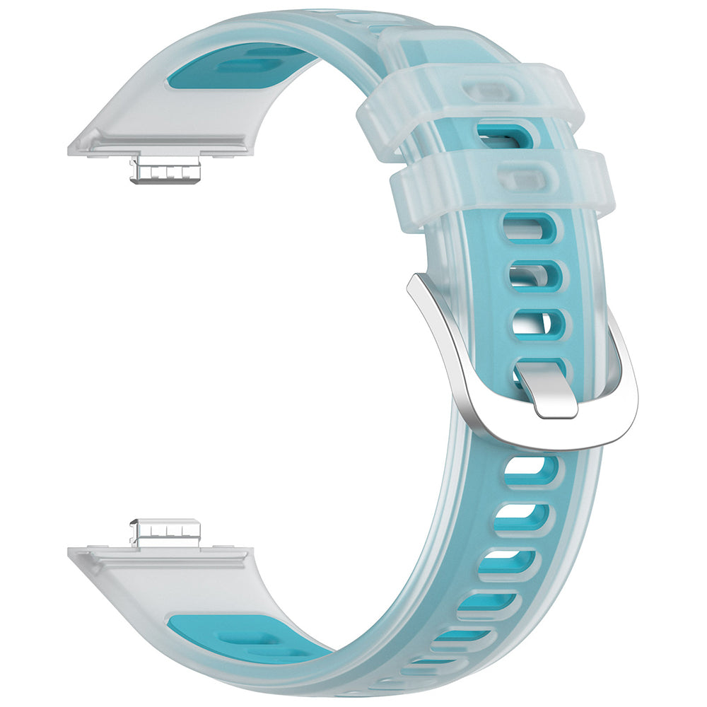 Bracelet Techsuit W084 pour Huawei Watch Fit 5 Pro / Fit 5 / Fit 4 Pro / Fit 4 / Fit 3, Turquoise