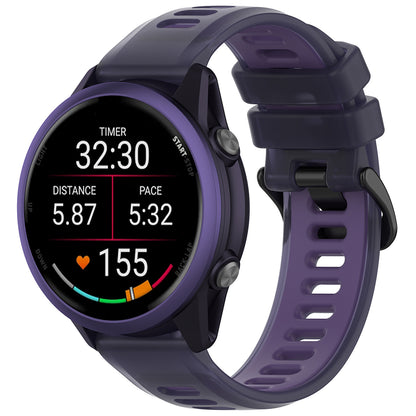 Bracelet Techsuit W084 pour Samsung Galaxy Watch / Huawei Watch Series, 20mm, Violet