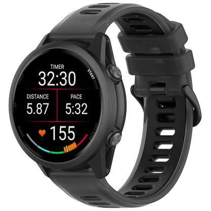 Techsuit W084 Armband für Samsung Galaxy Watch / Huawei Watch Series, 20mm, Schwarz