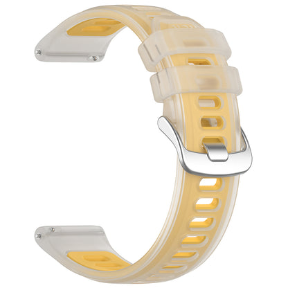 Techsuit W084 Armband für Samsung Galaxy Watch / Huawei Watch Series, 22mm, Gelb