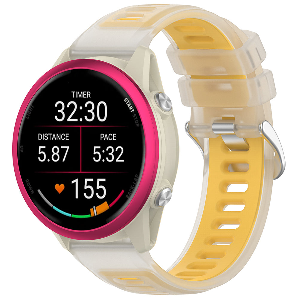 Techsuit W084 Armband für Samsung Galaxy Watch / Huawei Watch Series, 22mm, Gelb