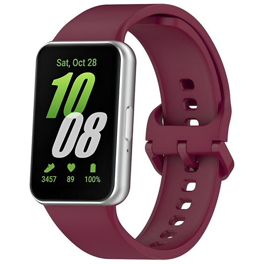 Bracelet Techsuit W086 pour Samsung Galaxy Fit3 R39M, Bordeaux