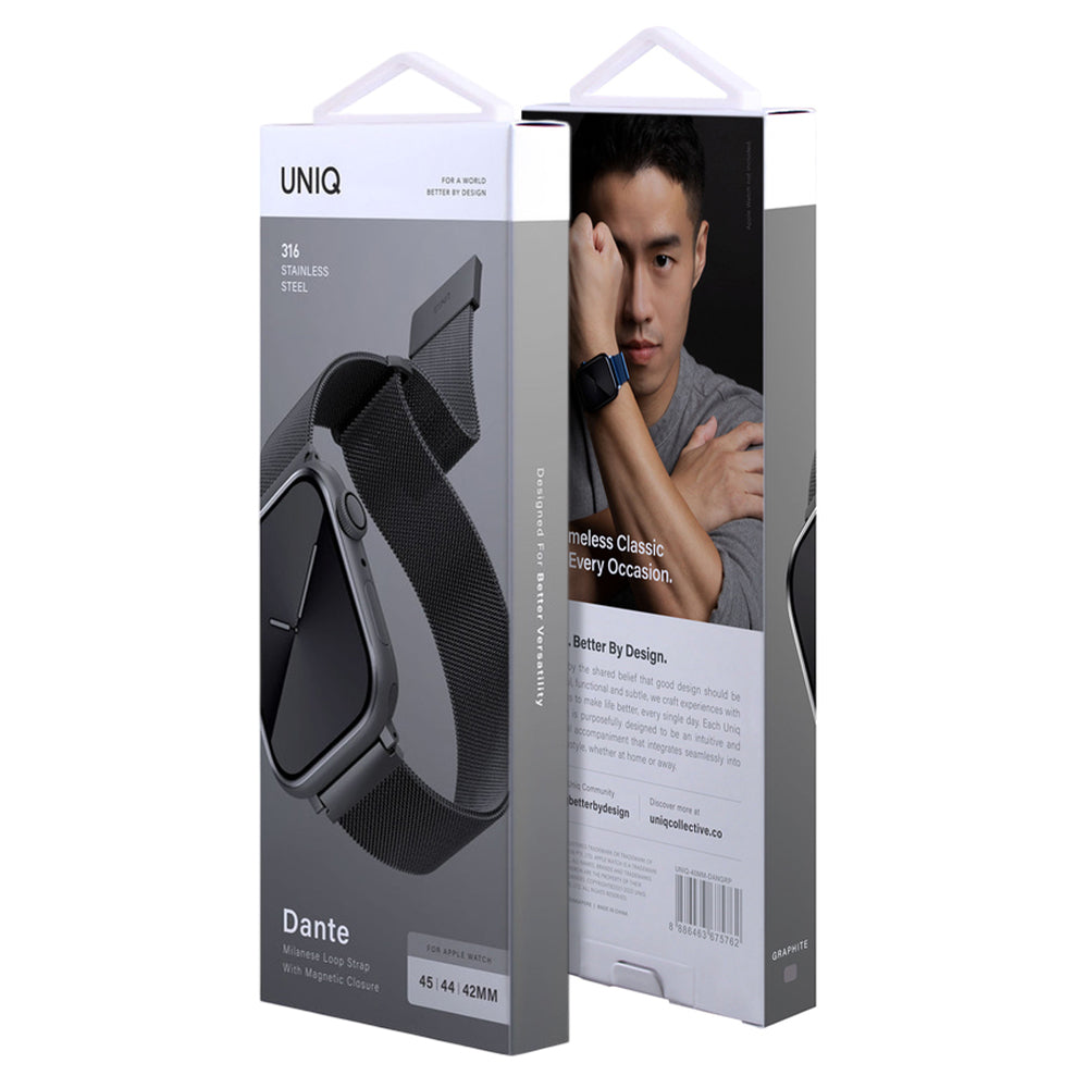 Bracelet UNIQ Dante pour Apple Watch 42mm / 41mm / 40mm / 38 Series, Doré
