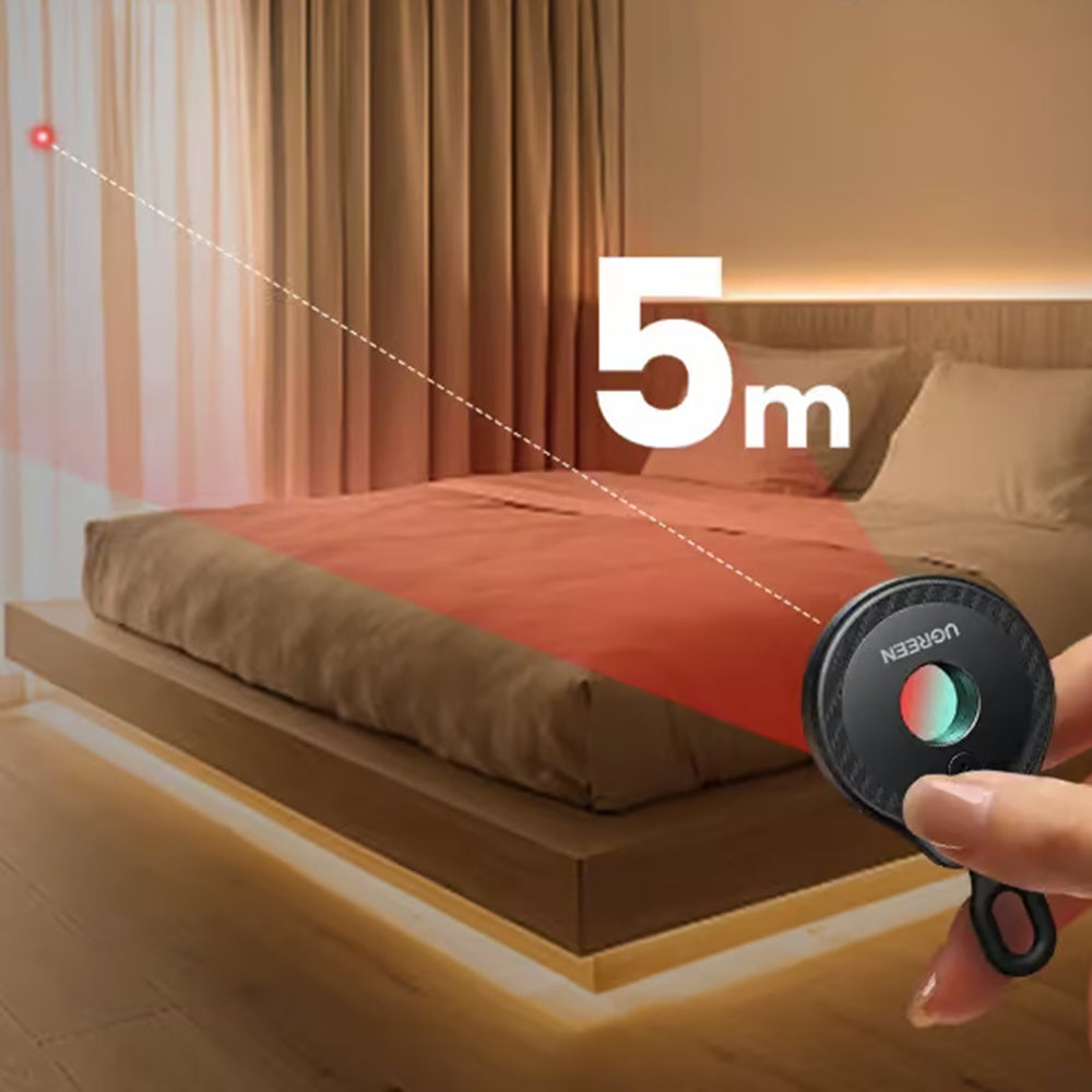 Détecteur de Caméras Cachées UGREEN LP793 (35579), Noir