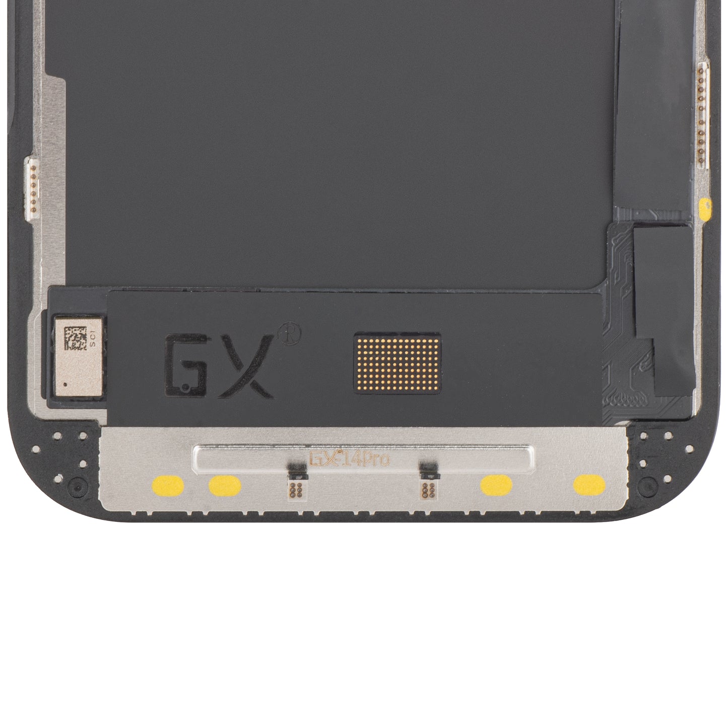 Touchscreen Display GX für Apple iPhone 14 Pro, mit Rahmen, OLED IC bewegliche Version, Schwarz