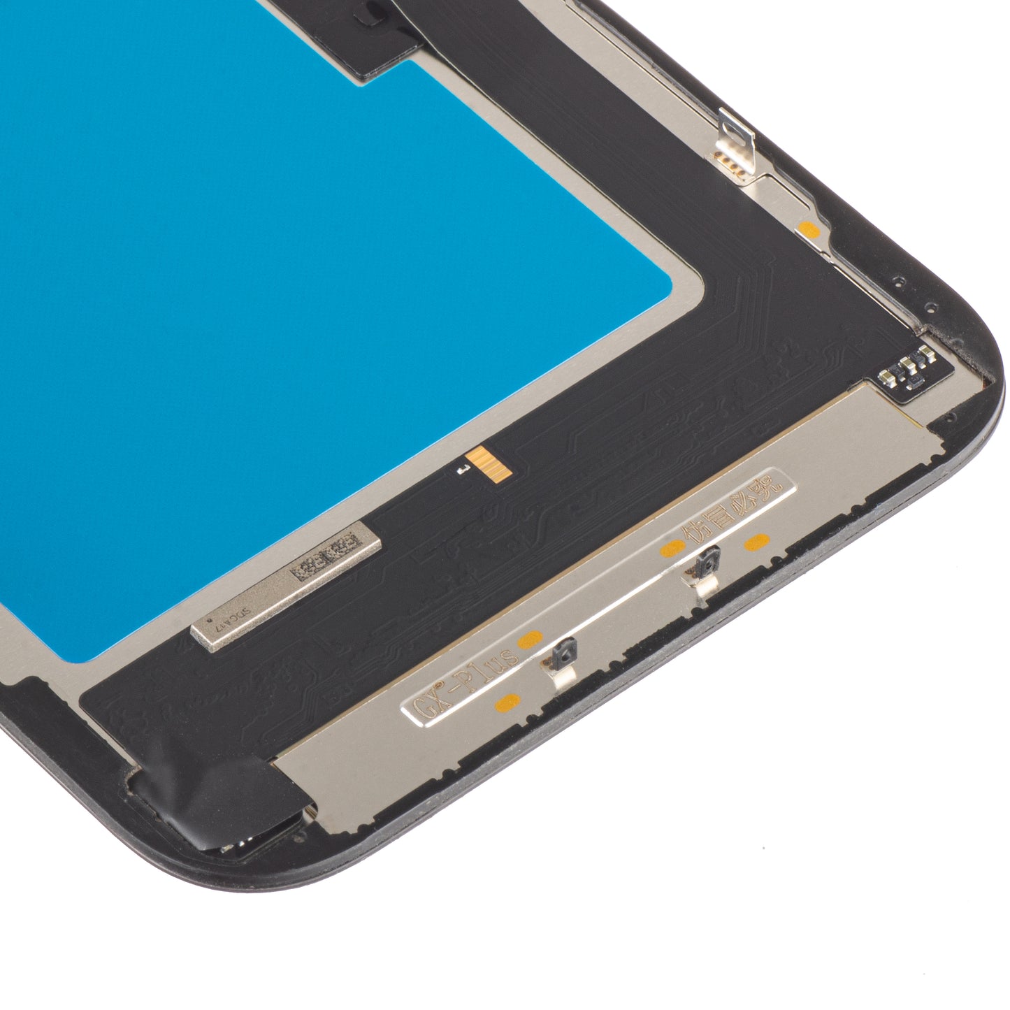 Écran tactile GX pour Apple iPhone 13 Pro Max, avec cadre, Version OLED IC Movable, Noir