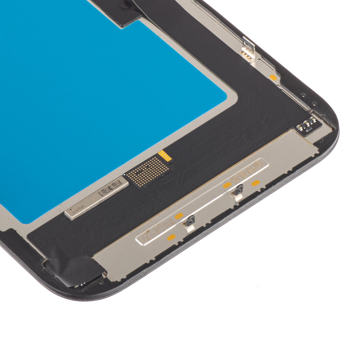 Écran tactile GX pour Apple iPhone 13 Pro Max, avec cadre, Version OLED IC Movable, Noir