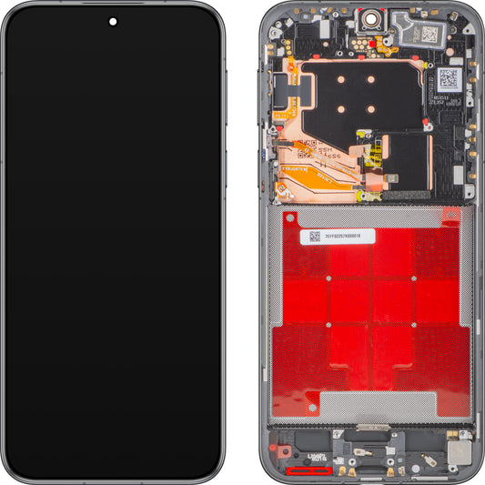 Display mit Touchscreen Huawei Pura 80 Pro, mit Rahmen, Schwarz (Glazed Black), Service Pack 02357EFC