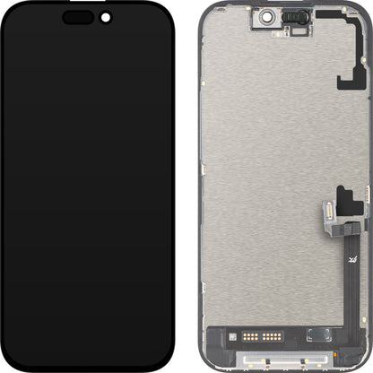 JK Touchscreen-Display für Apple iPhone 17, mit Rahmen, LCD In-Cell IC Movable Version, Schwarz
