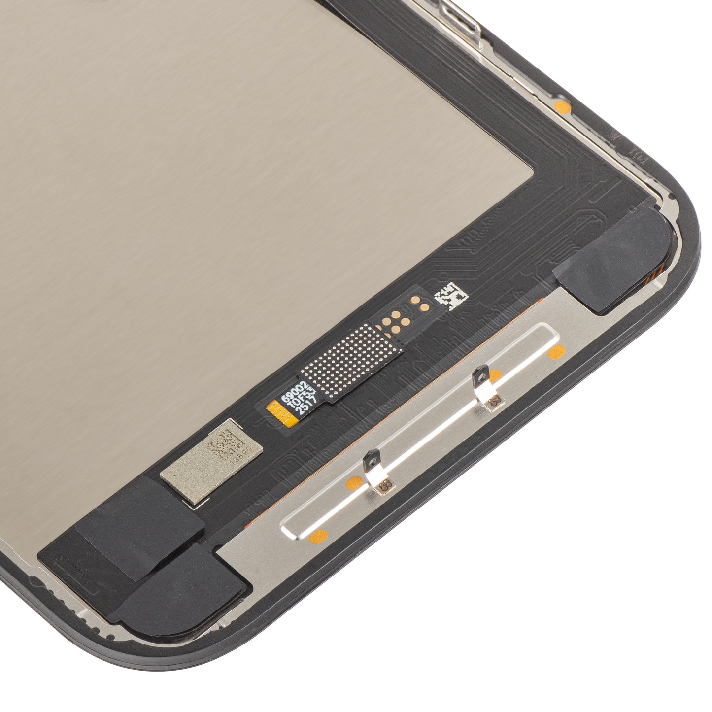 Display mit Touchscreen JK für Apple iPhone 16 Pro Max, mit Rahmen, LCD In-Cell IC Movable Version, Schwarz