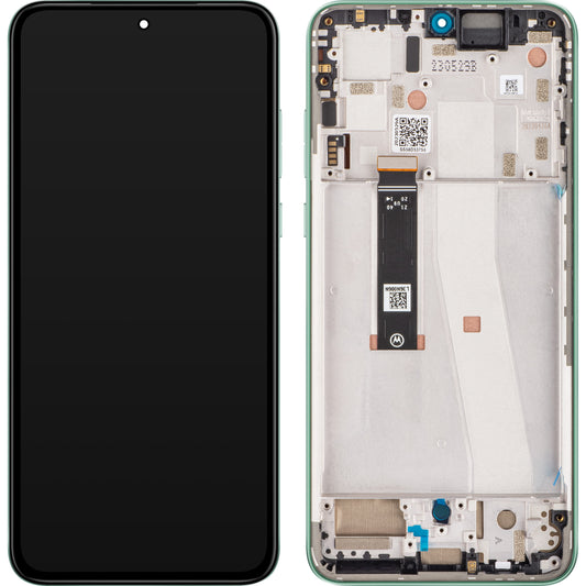 Motorola Edge 30 Neo Touchscreen-Display, mit Rahmen, Grün (Aqua Foam), Service Pack 5D68C21406