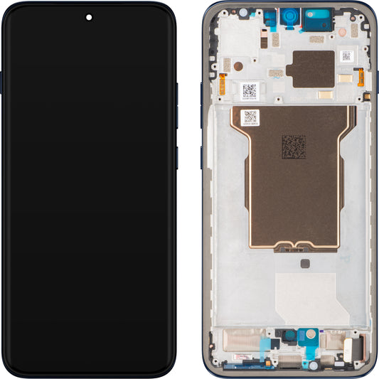 Écran tactile Motorola Edge 70 Pro, avec cadre, Bleu Marine (Pantone Titan), Pack de service 5D68C32420