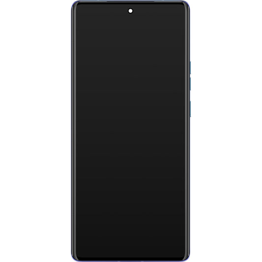 Touchscreen-Display Motorola Edge 40 Pro, mit Rahmen, Lunar Blue, Service Pack 5D68C22011