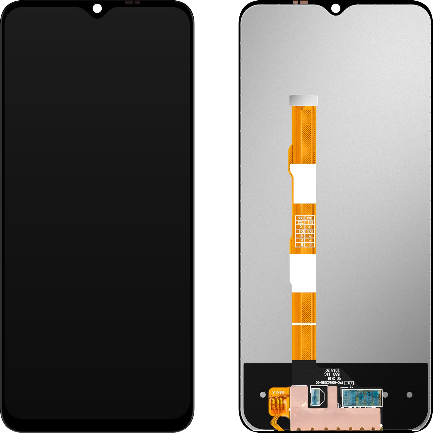 Écran avec Touchscreen MP compatible avec vivo iQOO U1x / Y20 / Y20 (2021) / Y20i / Y20s / Y20s [G] / Y30g